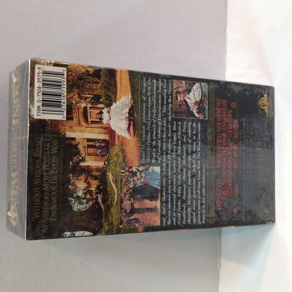 Gone with The Wind Color Academy Award Winning New VHS Sealed 1939 - Picture 3 of 6